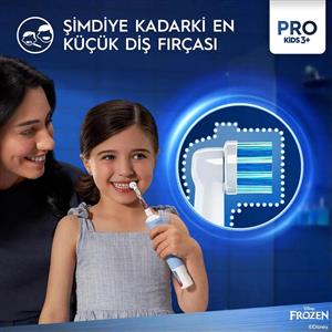 Oral-B Vitality Pro Frozen Özel Seri Çocuklar İçin Şarj Edilebilir Diş Fırçası