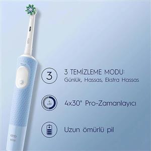 Oral-B Vitality Pro Mavi Şarj Edilebilir Diş Fırçası