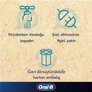 Oral-B Vitality Pro Mavi Şarj Edilebilir Diş Fırçası