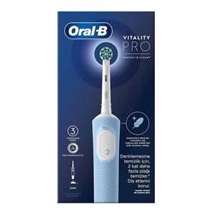 Oral-B Vitality Pro Mavi Şarj Edilebilir Diş Fırçası