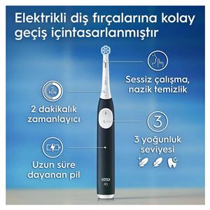 Oral-B iO2 Serisi Şarjlı Diş Fırçası 2'li Avantaj Paketi -Siyah/Yeşil