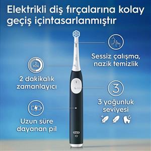 Oral-B iO2 Serisi Şarjlı Diş Fırçası Yeşil + Seyahat Kabı