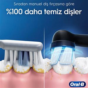Oral-B iO2 Serisi Şarjlı Diş Fırçası Siyah + Seyahat Kabı