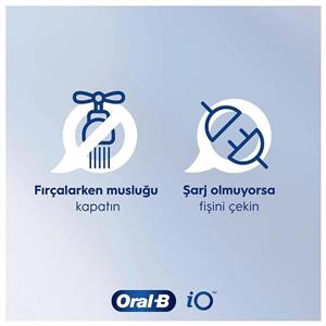 Oral-B iO3 Serisi Şarjlı Diş Fırçası Siyah