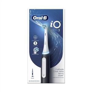 Oral-B iO3 Serisi Şarjlı Diş Fırçası Siyah