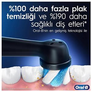 Oral-B iO6 Smile Serisi Şarjlı Diş Fırçası Siyah