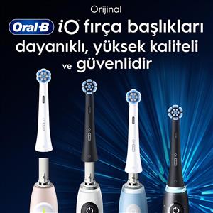 Oral-B iO Ultimate Clean Black 4'lü Diş Fırçası Yedek Başlık