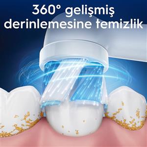 Oral-B iO Clean White 2'li Diş Fırçası Yedek Başlık