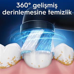 Oral-B iO Clean Black 2'li Diş Fırçası Yedek Başlık