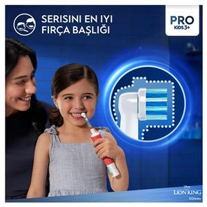 Oral-B Vitality Pro Lion King Çocuk Şarjlı Diş Fırçası + Seyahat Kabı