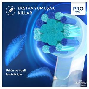 Oral-B Vitality Pro Lion King Çocuk Şarjlı Diş Fırçası + Seyahat Kabı