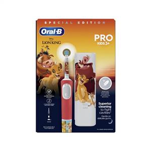 Oral-B Vitality Pro Lion King Çocuk Şarjlı Diş Fırçası + Seyahat Kabı