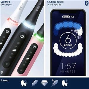 Oral-B iO5 Şarjlı Diş Fırçası - Mat Siyah