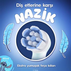 Oral-B iO Çocuk Stitch Diş Fırçası Yedek Başlığı 4'lü