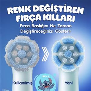 Oral-B iO Çocuk Stitch Diş Fırçası Yedek Başlığı 4'lü