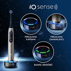 ORAL B iO 10 Şarjlı Diş Fırçası Gold + Manyetik Şarj + Seyahat Kabı