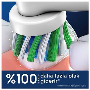 Oral-B EB50 Pro Cross Action X-Filament 2'li Şarjlı Diş Fırçası Yedek Başlığı