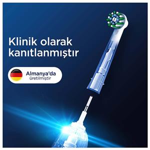 Oral-B EB50 Pro Cross Action X-Filament 2'li Şarjlı Diş Fırçası Yedek Başlığı