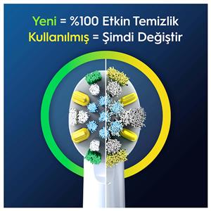 Oral-B EB25 Pro Floss Action X-Filament 2'li Şarjlı Diş Fırçası Yedek Başlığı