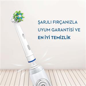 Oral-B EB50 3+1 Cross Action Yedek Diş Fırçası
