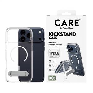 CARE™ by PanzerGlass® Kılıf Transparan Kickstand & MagSafe iPhone 17 Pro Max