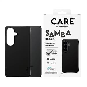 CARE™ by PanzerGlass® Samba Kılıf Siyah Qi Samsung Galaxy S26