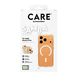 CARE™ by PanzerGlass® Samba Kılıf Şeffaf MagSafe iPhone 17 Pro