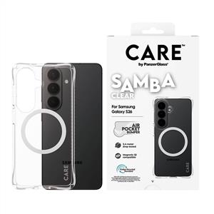 CARE™ by PanzerGlass® Samba Kılıf Şeffaf Qi Samsung Galaxy S26
