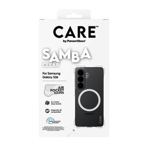 CARE™ by PanzerGlass® Samba Kılıf Şeffaf Qi Samsung Galaxy S26