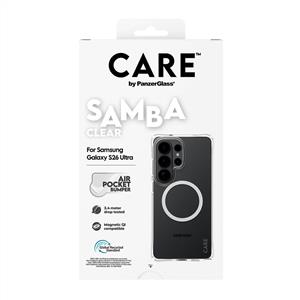 CARE™ by PanzerGlass® Samba Kılıf Şeffaf Qi Samsung Galaxy S26 Ultra