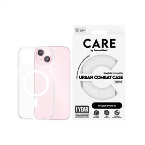 CARE™ by PanzerGlass® Urban Combat Kılıf Şeffaf MagSafe iPhone 15
