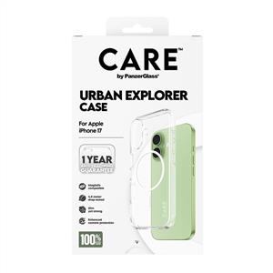 CARE™ by PanzerGlass® Urban Explorer Kılıf Şeffaf MagSafe iPhone 17