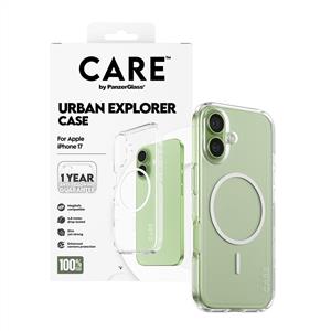 CARE™ by PanzerGlass® Urban Explorer Kılıf Şeffaf MagSafe iPhone 17