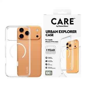 CARE™ by PanzerGlass® Urban Explorer Kılıf Şeffaf MagSafe iPhone 17 Pro Max