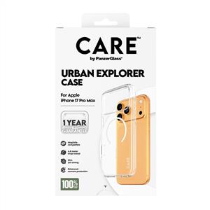 CARE™ by PanzerGlass® Urban Explorer Kılıf Şeffaf MagSafe iPhone 17 Pro Max