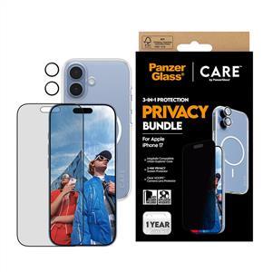 PanzerGlass® | CARE™ by PanzerGlass® 3-in-1 Privacy Bundle iPhone 17