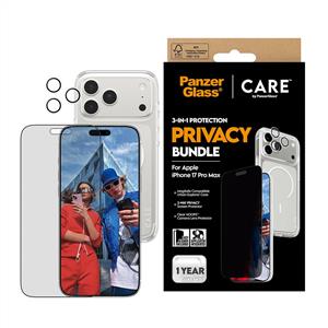 PanzerGlass® | CARE™ by PanzerGlass® 3-in-1 Privacy Bundle iPhone 17 Pro Max