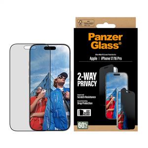 PanzerGlass® Privacy Ekran Koruyucu iPhone 17 | iPhone 16 Pro | Kolay Uygulama Çerçeveli
