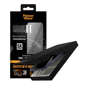 PanzerGlass® Ceramic Ekran Koruyucu iPhone 17 Pro Max | Hızlı Uygulama Kutulu