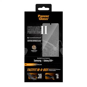 PanzerGlass® Ceramic Ekran Koruyucu Samsung Galaxy S26+ | Hızlı Uygulama Kutulu