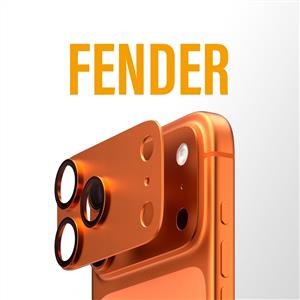 PanzerGlass® Fender Kamera Lens Koruyucu Cosmic Orange iPhone 17 Pro