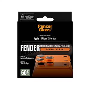 PanzerGlass® Fender Kamera Lens Koruyucu Cosmic Turuncu iPhone 17 Pro Max