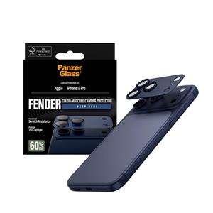 PanzerGlass® Fender Kamera Lens Koruyucu Derin Mavi iPhone 17 Pro