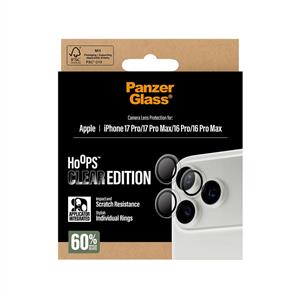 PanzerGlass® Hoops® Kamera Lens Koruyucu Transparan iPhone 17 Pro | iPhone 17 Pro Max