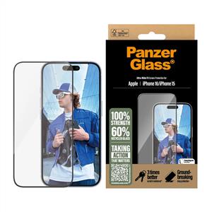 PanzerGlass® Ekran Koruyucu iPhone 16 | 15 |
