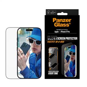 PanzerGlass® Ekran Koruyucu iPhone 17 Pro | Hızlı Uygulama Kutulu