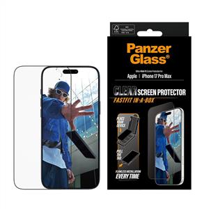 PanzerGlass® Ekran Koruyucu iPhone 17 Pro Max | Hızlı Uygulama Kutulu