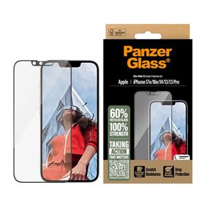 PanzerGlass® Ekran Koruyucu iPhone 17e | 16e | 14 | 13 | 13 Pro | Kolay Uygulama Çerçeveli