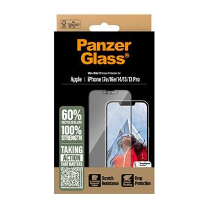 PanzerGlass® Ekran Koruyucu iPhone 17e | 16e | 14 | 13 | 13 Pro | Kolay Uygulama Çerçeveli
