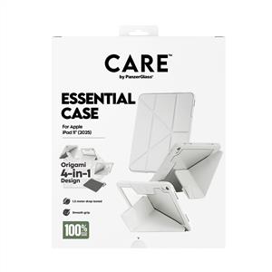 CARE™ by PanzerGlass Essential Kılıf Açık Gri iPad 11" (2025-2026)